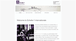 Desktop Screenshot of e1-intl.com